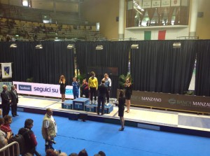 Bronzo per Sofia Ciaraglia nel Campionato Italiano Assoluti di Sciabola